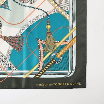 別注】MANIPURI TASSEL スカーフ | maison TOMORROWLAND