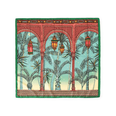 ＜maison TOMORROWLAND＞【別注】ＭＡＮＩＰＵＲＩ　ＧＡＲＤＥＮ　シルクスカーフ