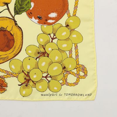別注】MANIPURI FRUIT スカーフ | maison TOMORROWLAND