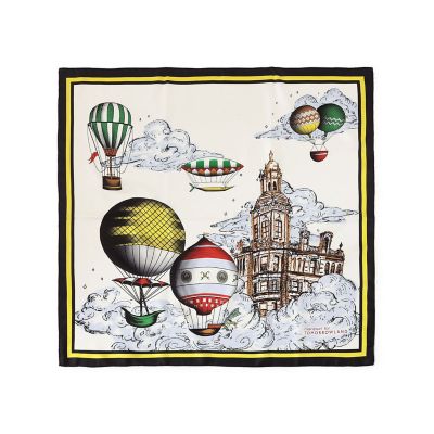 ＜maison TOMORROWLAND＞【別注】ＭＡＮＩＰＵＲＩ　ＢＡＬＬＯＯＮ　スカーフ
