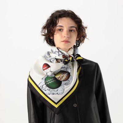 別注】MANIPURI BALLOON スカーフ | maison