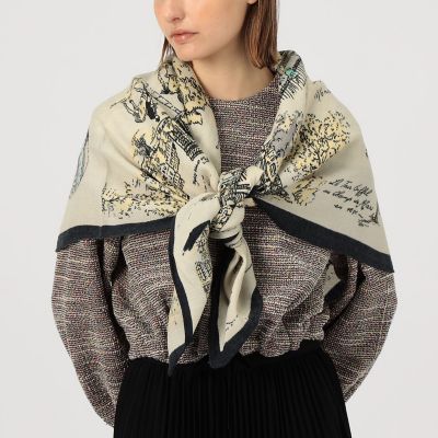別注】MANIPURI VILLE スカーフ | maison TOMORROWLAND
