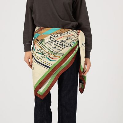 別注】manipuri LONDON CITY スカーフ | maison