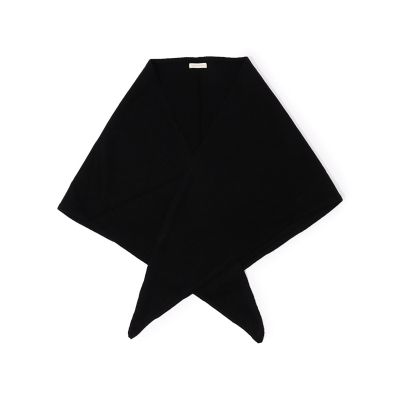 maison TOMORROWLAND/メゾン トゥモローランド TOMORROWLAND トライアングル ストール 19ブラック スカーフ・ショール【三越伊勢丹/公式】