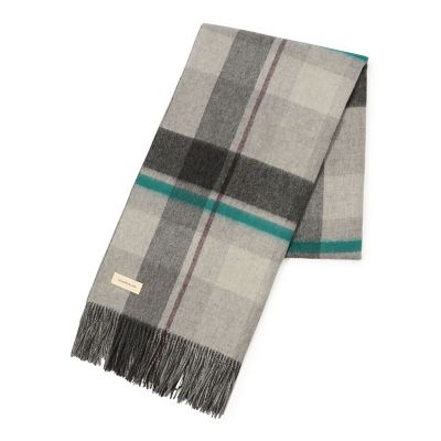 ＜maison TOMORROWLAND＞ＴＯＭＯＲＲＯＷＬＡＮＤ　カシミヤ　ダブルフェイス　チェックストール