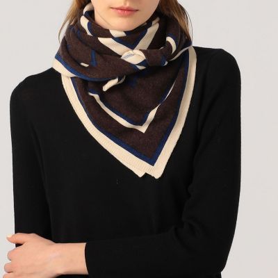 TOMORROWLAND SQUARE KNIT ストール | maison