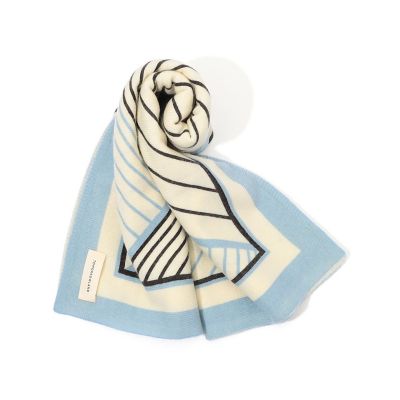 ＜maison TOMORROWLAND＞ＴＯＭＯＲＲＯＷＬＡＮＤ　ＳＱＵＡＲＥ　ＫＮＩＴ　ストール