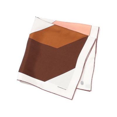 ＜maison TOMORROWLAND＞Ａｔｅｌｉｅｒ　ＴＯＭＯＲＲＯＷＬＡＮＤ　ＣＵＢＥ　シルクスカーフ