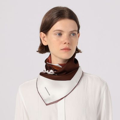 Atelier TOMORROWLAND CUBE シルクスカーフ