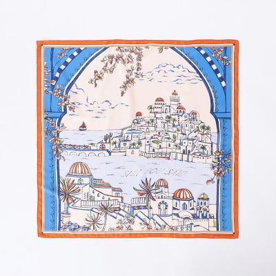 別注】manipuri VIEW シルクスカーフ | maison