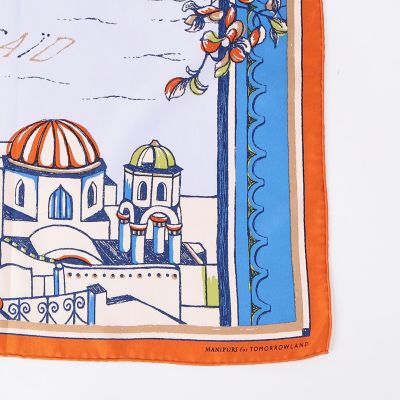 別注】manipuri VIEW シルクスカーフ | maison