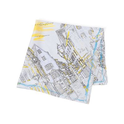 別注】manipuri CITY シルクスカーフ | maison