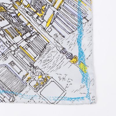 別注】manipuri CITY シルクスカーフ | maison