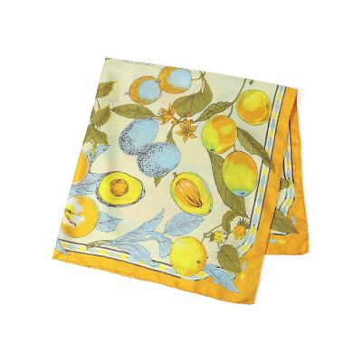 別注】manipuri FRUITS シルクスカーフ | maison