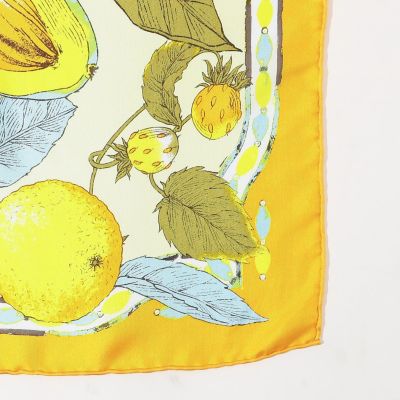 別注】manipuri FRUITS シルクスカーフ | maison