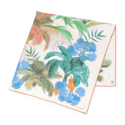 Atelier TOMORROWLAND LEAF シルクスカーフ