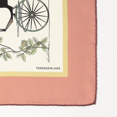 ATELIER TOMORROW CARRIAGE シルクスカーフ
