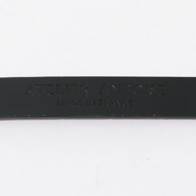 ＡＭＢＯＩＳＥ　クロコ型押しレザーベルト