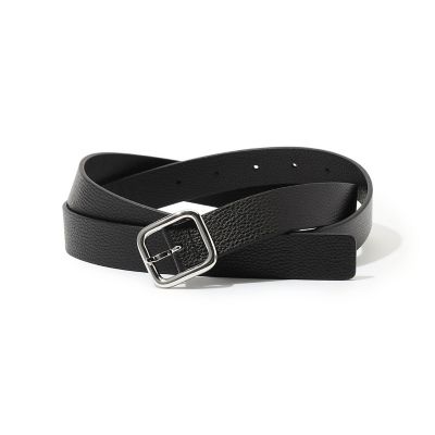 ATELIER AMBOISE NARROW スクエアバックル レザー