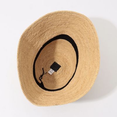 MAISON NH PARIS ラフィア バケットハット