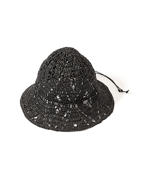 ＜三越伊勢丹/公式＞【SALE】トゥモローランド La Maison de Lyllis ペーパーハット 19ブラック 帽子