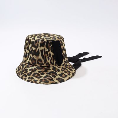 Ｌｏｌａ　Ｈａｔｓ　ＲＡＩＮ　ＣＡＴ　レオパード　バケットハット