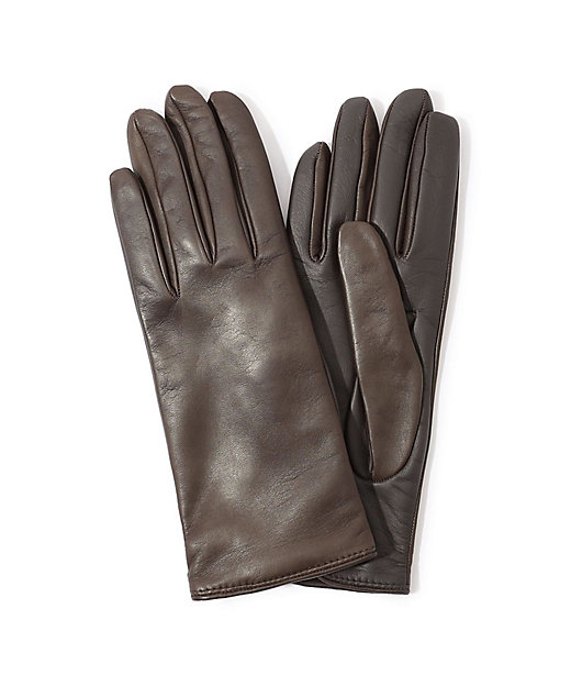 ＜三越伊勢丹/公式＞ トゥモローランド Gala Gloves タッチパネル対応 レザーグローブ 17チャコールグレ 手袋・グローブ