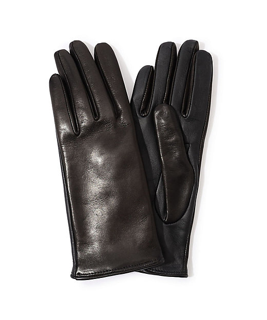 ＜三越伊勢丹/公式＞ トゥモローランド Gala Gloves タッチパネル対応 レザーグローブ 19ブラック 手袋・グローブ