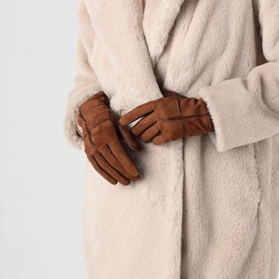 CARIDEI スエードコンビグローブ | maison TOMORROWLAND/メゾン