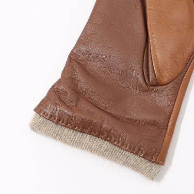 Maison Fabre レザー 手袋 グリーン TOMORROWLAND Maison Fabre レザー 手袋 グリーン TOMORROWLAND（Gloves