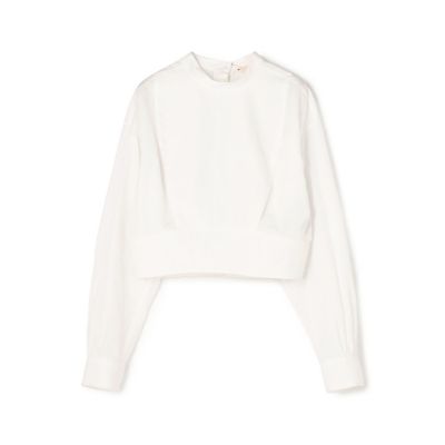 maison TOMORROWLAND/メゾン トゥモローランド 【タイムセール:7月28日(月)午前9時30分迄】コットンソフトタイプライター ボリュームスリーブブラウス