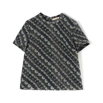 BACCA スケールプリント ラメタンクトップ