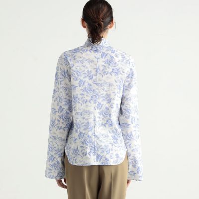 サマーリバティ プリントシャツ | maison TOMORROWLAND/メゾン