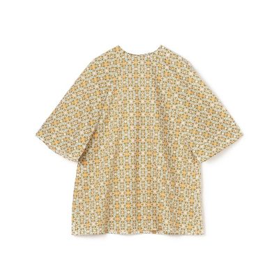 サマーリバティ　コットンケープブラウス