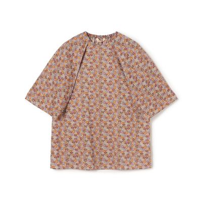 サマーリバティ　コットンケープブラウス