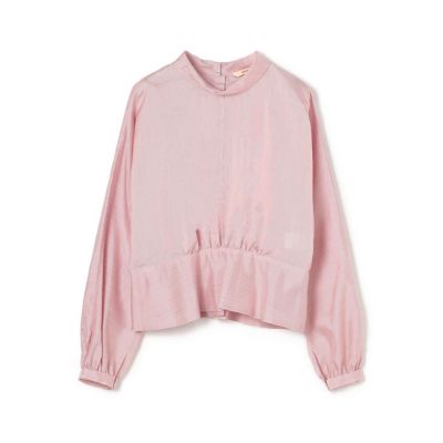 ＜maison TOMORROWLAND＞ウォッシャーシルク　ショートブラウス