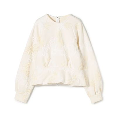 ＜maison TOMORROWLAND＞【予約商品２月上旬以降順次お届け】マトラッセ　ラグランスリーブプルオーバーブラウス