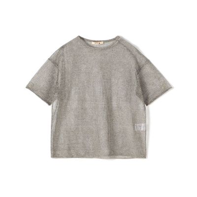 ＜maison TOMORROWLAND＞【予約商品５月下旬以降順次お届け】オーロラフィルム　リネンハーフスリーブニット