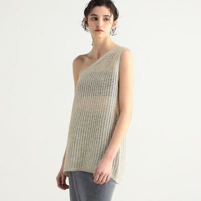 【美品】melt the lady ワンショルダーロゴトップス Bubbles - melt the lady ワンショルダー トップスの通販 by