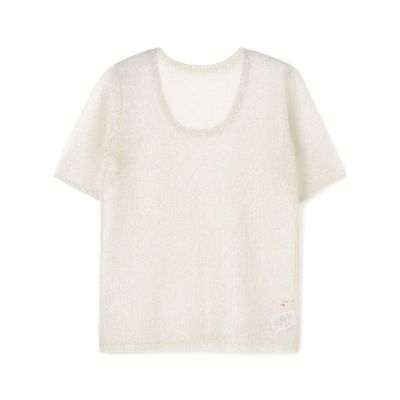 maison TOMORROWLAND/メゾン トゥモローランド オーロラフィルム リネンカットソー