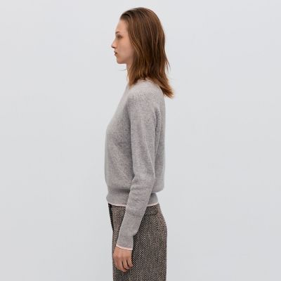 ラメウール ベーシックプルオーバーニット | maison TOMORROWLAND