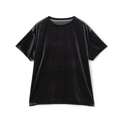 【送料無料】maison TOMORROWLAND/メゾン トゥモローランド inner piece ベロアジャージーTシャツ 17チャコールグレー トップス【三越伊勢丹/公式】
