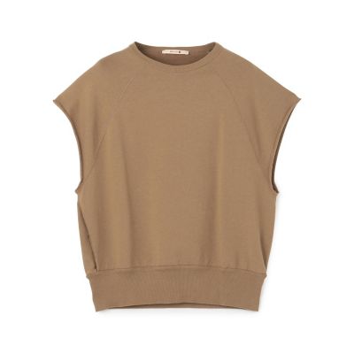 ソフトコットン　ノースリーブカットソー