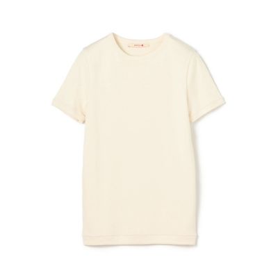 18G天竺シルク半袖クルーネックセーター | SLOANE (Women