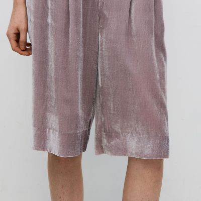 レーヨンシルクベルベットリラックスショーツ