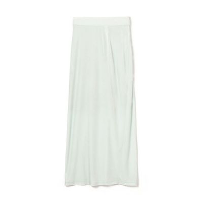 【送料無料】maison TOMORROWLAND/メゾン トゥモローランド inner piece ベロアジャージー ロングスカート 61ライトブルー 【三越伊勢丹/公式】