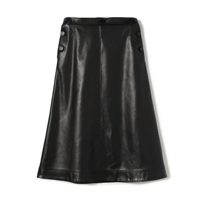 ＜maison TOMORROWLAND＞【予約商品２月上旬以降順次お届け】シープスキン　フレアスカート