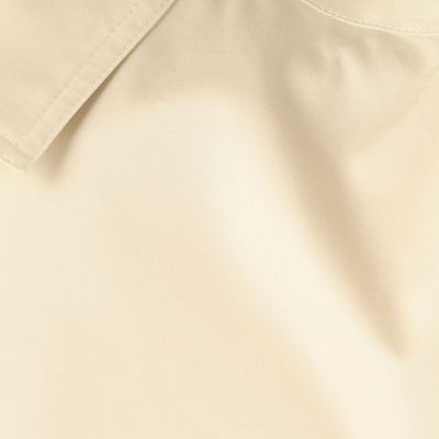 コットンポリエステルツイル ロングシャツドレス
