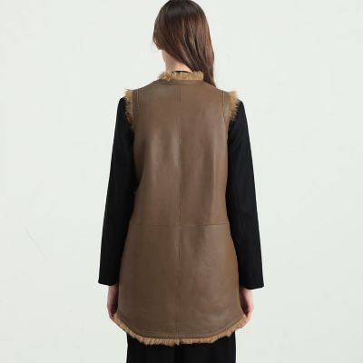 ムートンボア 2WAYミドルベスト | maison TOMORROWLAND