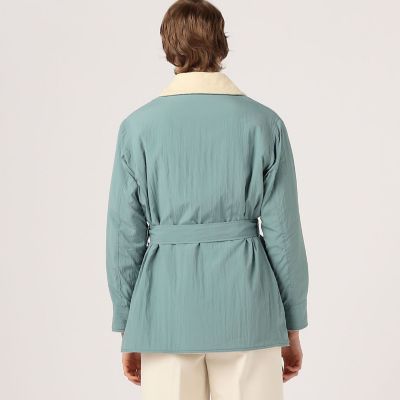 レーヨンウール　リバーシブルジャケット